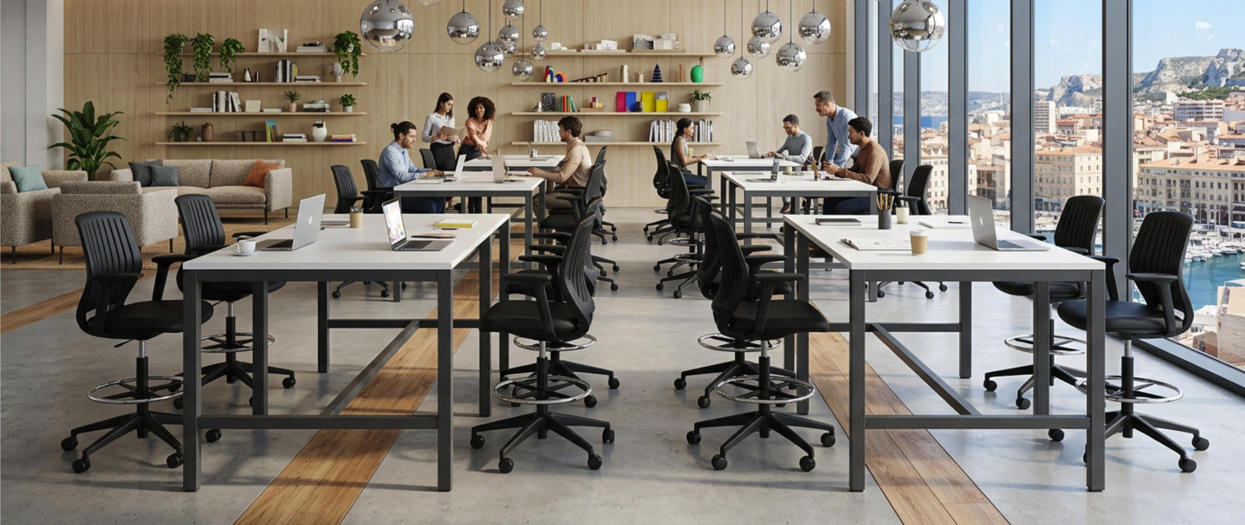 Mobilier de bureau PLUO — SIMMIS Made in France