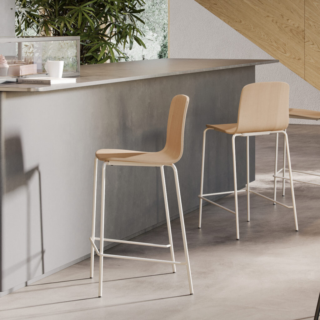 Tabouret VESPA TABOURET Simmis pour cafétéria