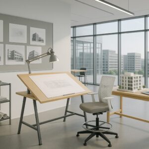 Bilbao Chaise haute à dessin