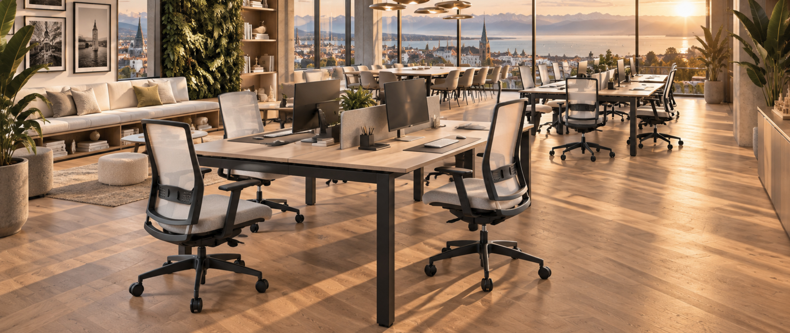 Siege de bureau ZURICH Résille (x5) — SIMMIS Made in France